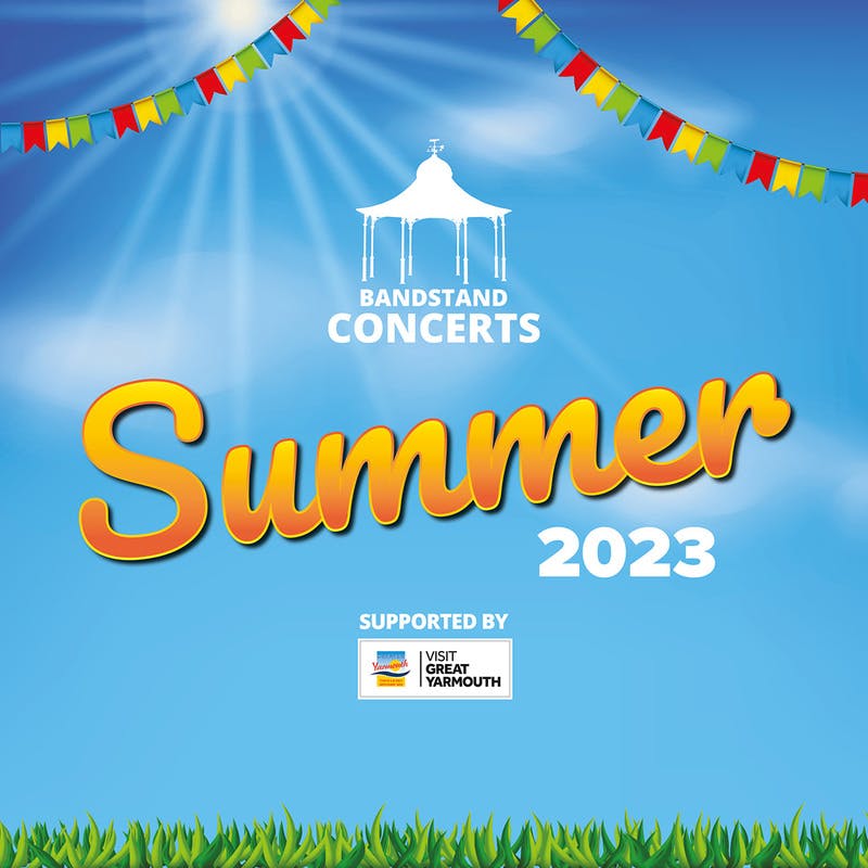 Poster for the Summer Bandstand Concerts: Kavolini String Quartet performance at the Gorleston Pavilion Theatre