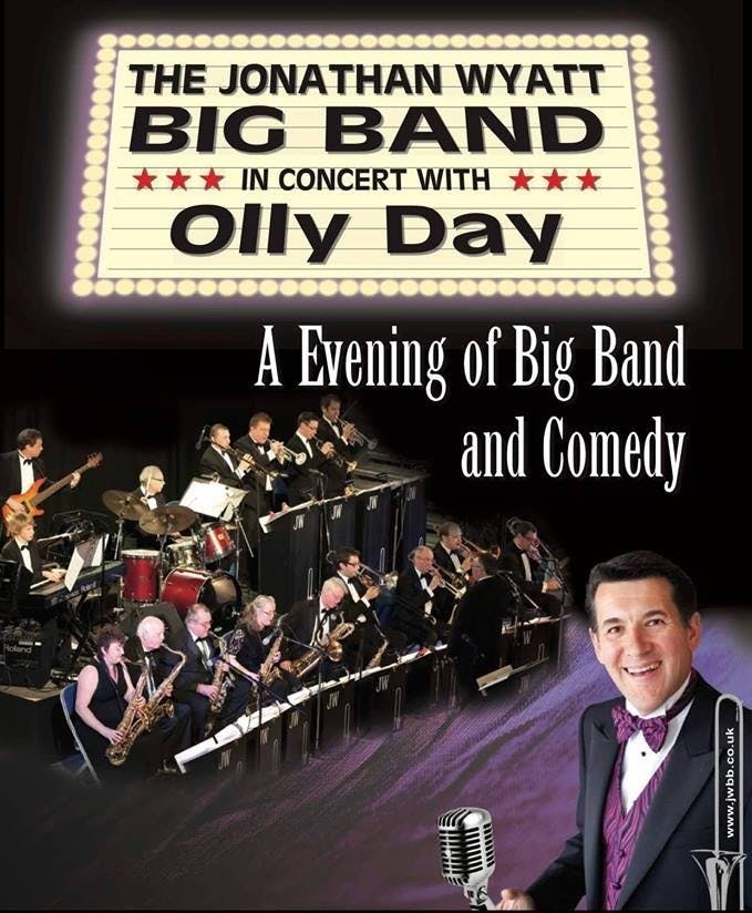 Poster for the An evening of Big Band and with Olly Day performance at the Gorleston Pavilion Theatre